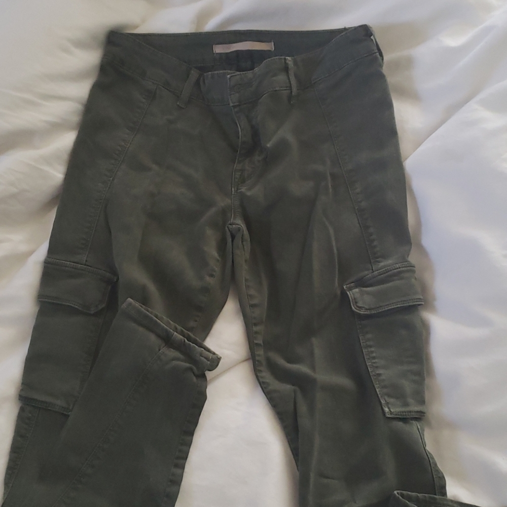 Vince soft stretch cargo army jeans rare 27
